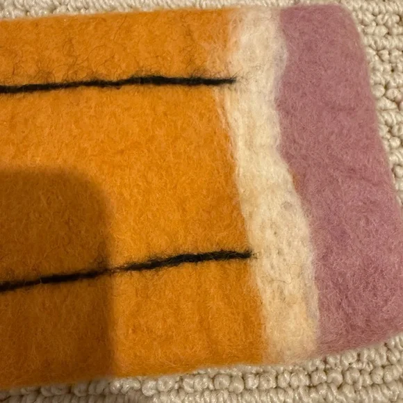 Anthropologie Multicolor Felt Pouch - Picture 2 of 5